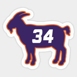 Charles Barkley Phoenix Goat Qiangy Sticker